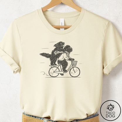 Newfoundland Carpool T-Shirt Natural Taco-Dog