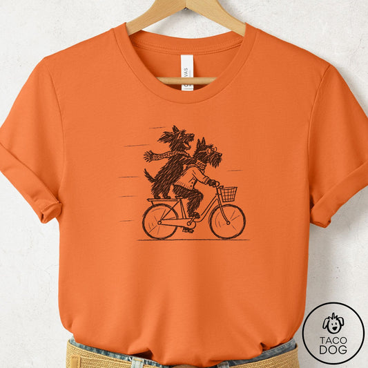 Scottie Carpool T-Shirt Burnt Orange Taco-Dog