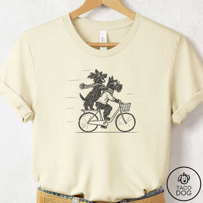 Scottie Carpool T-Shirt Natural Taco-Dog