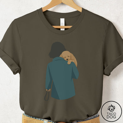 Poodle Carry T-Shirt Army Taco-Dog