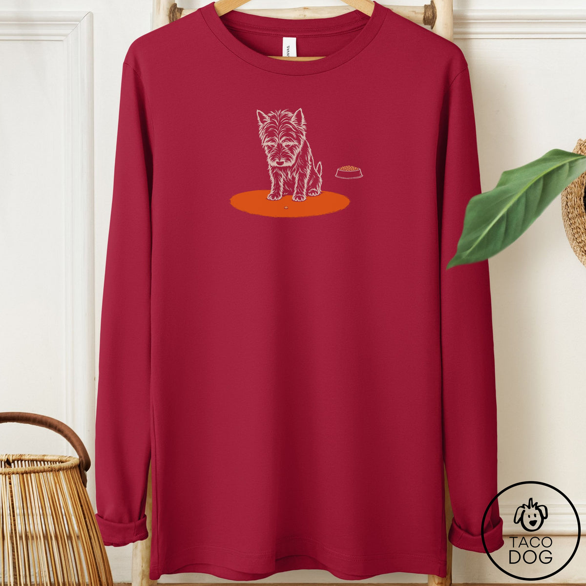 Westie Carryout Long Sleeve Tee