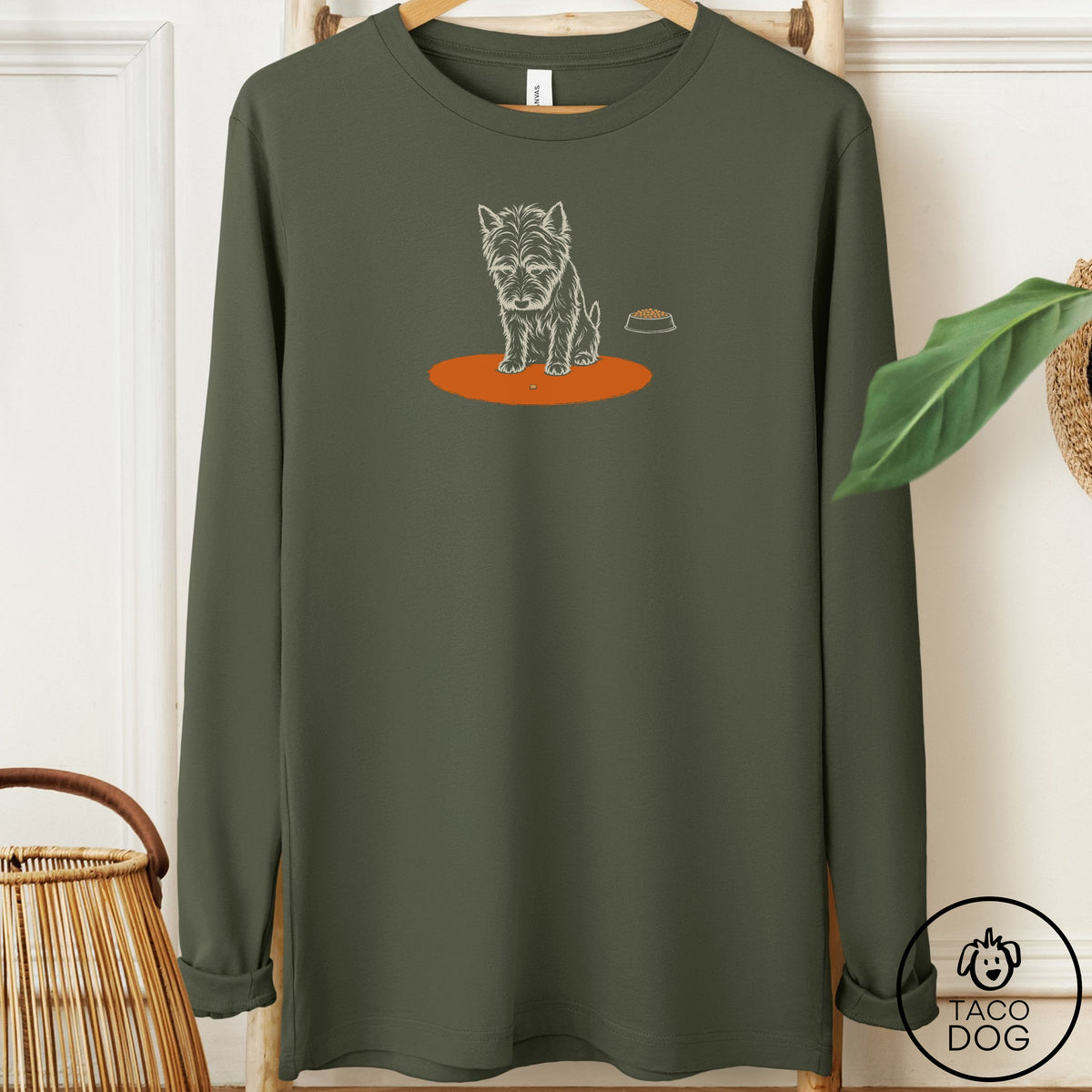 Westie Carryout Long Sleeve Tee