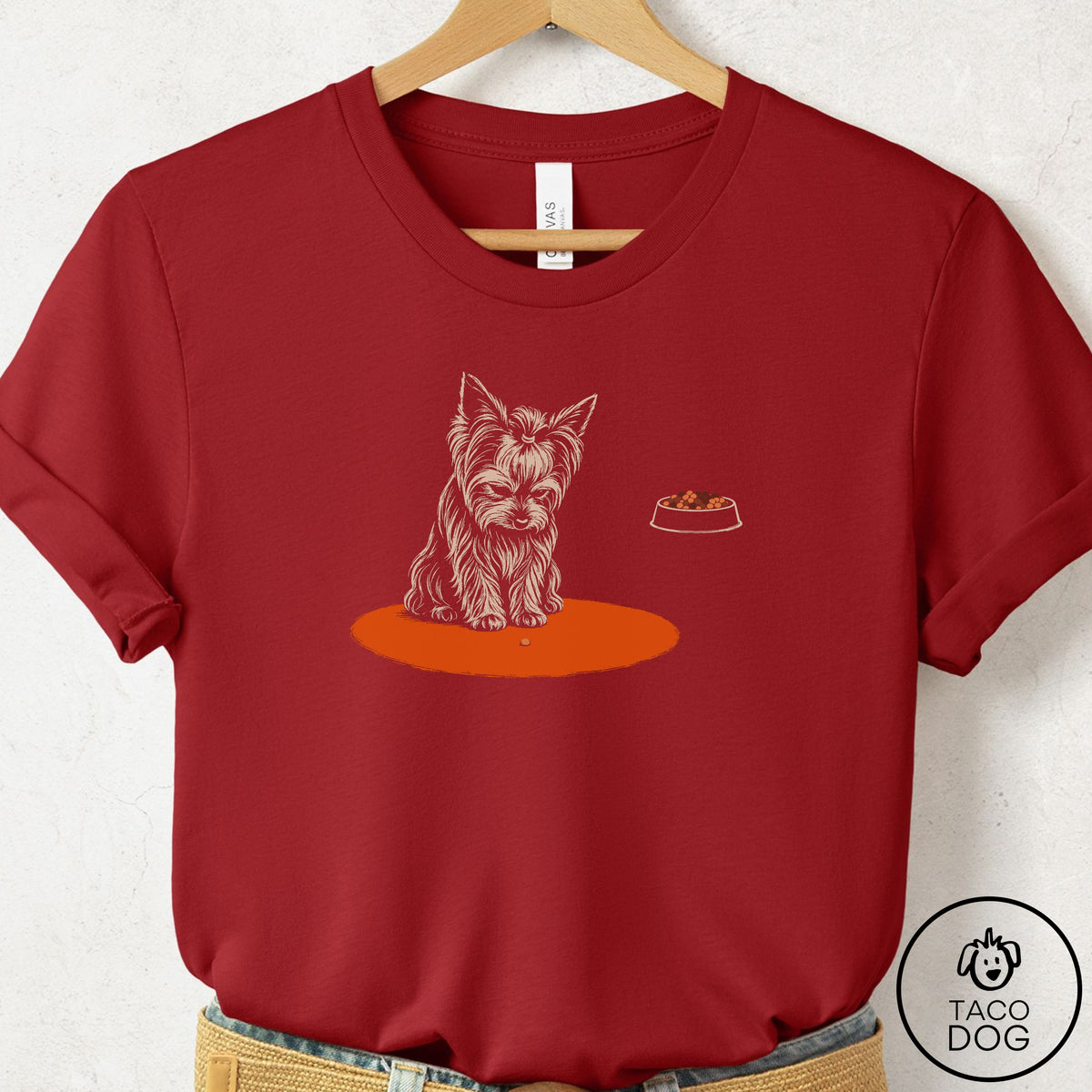 Yorkshire Terrier Yorkie Carryout T-Shirt