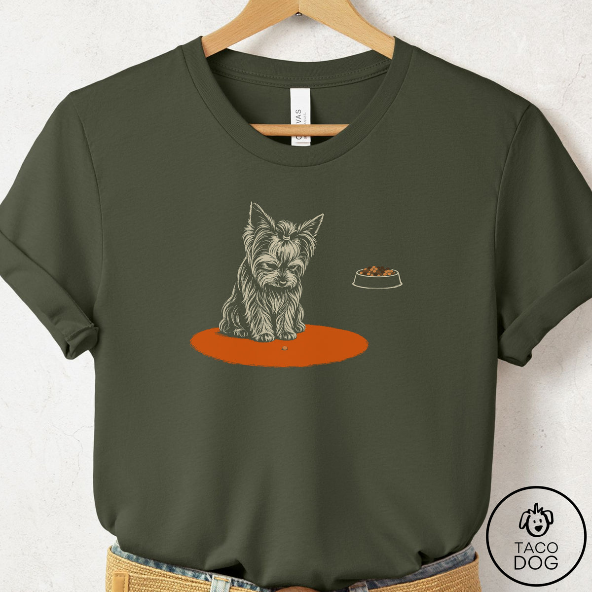 Yorkshire Terrier Yorkie Carryout T-Shirt