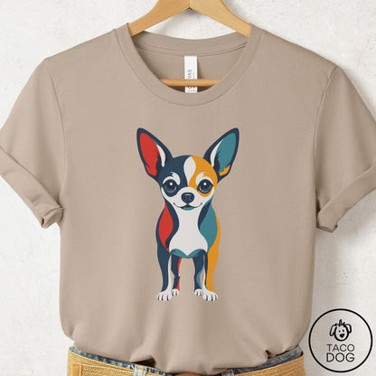 Chihuahua Color Block T-Shirt