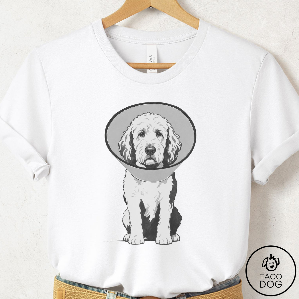 Doodle Cone T-Shirt, design close-up