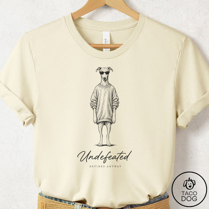 Italian Greyhound Whippet Cool T-Shirt Natural Taco-Dog