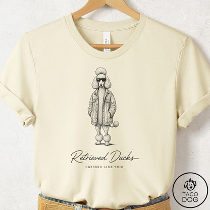 Poodle Cool T-Shirt Natural Taco-Dog