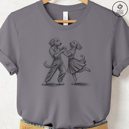 Doodle Dancing T-Shirt Storm Taco-Dog