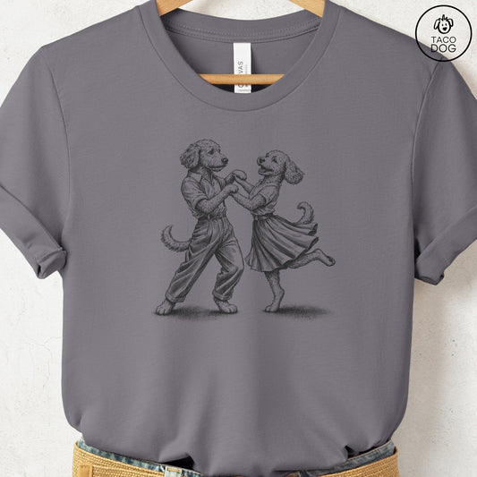 Doodle Dancing T-Shirt Storm Taco-Dog
