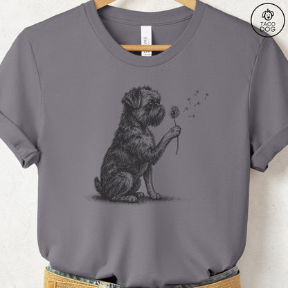 Brussels Griffon Dandelion T-Shirt
