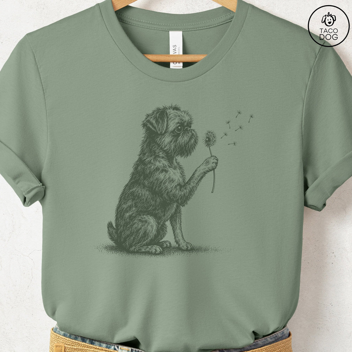 Brussels Griffon Dandelion T-Shirt