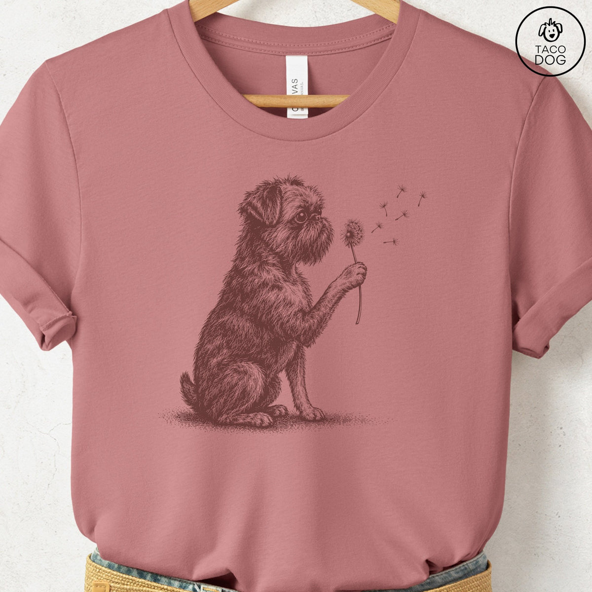 Brussels Griffon Dandelion T-Shirt