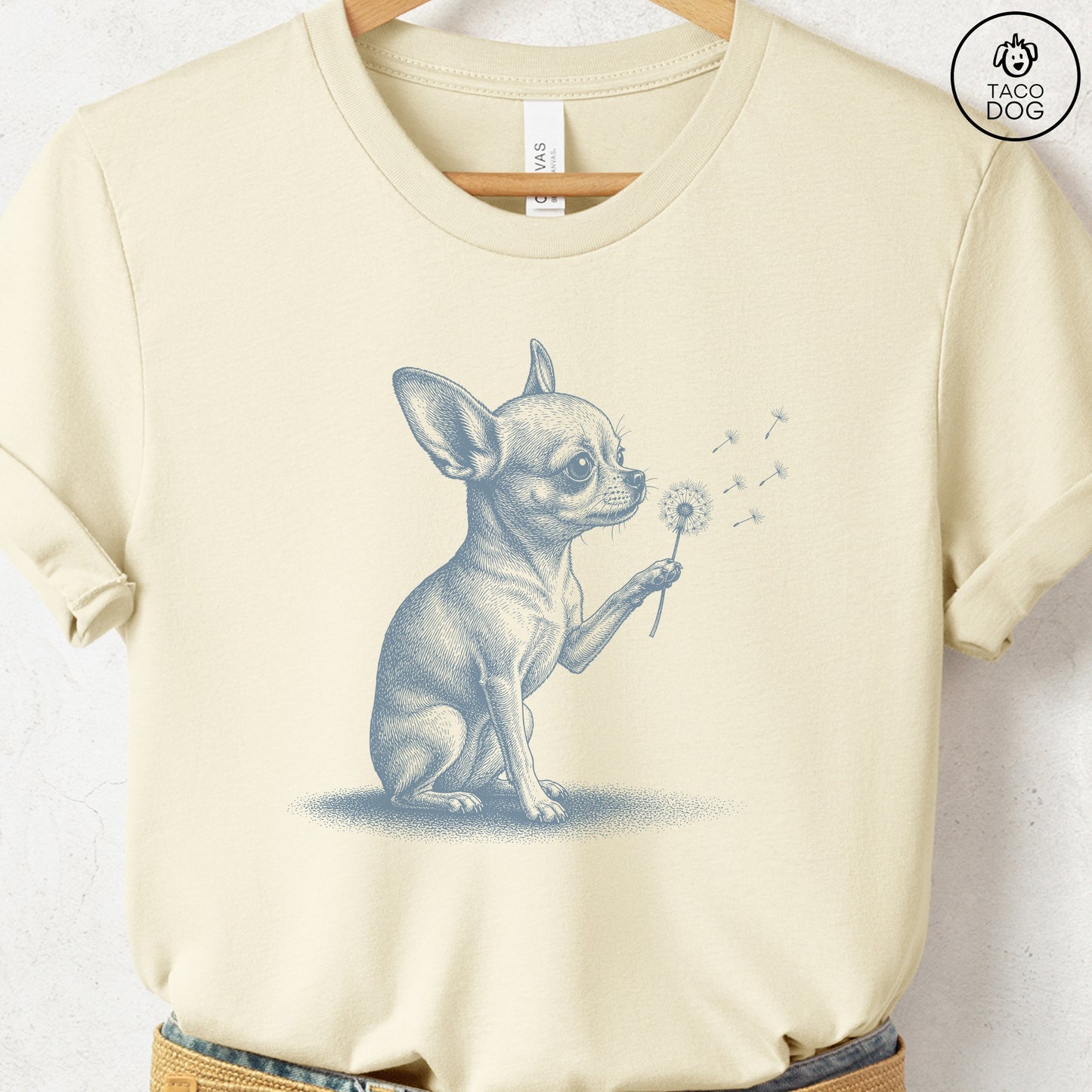 Chihuahua Dandelion T-Shirt