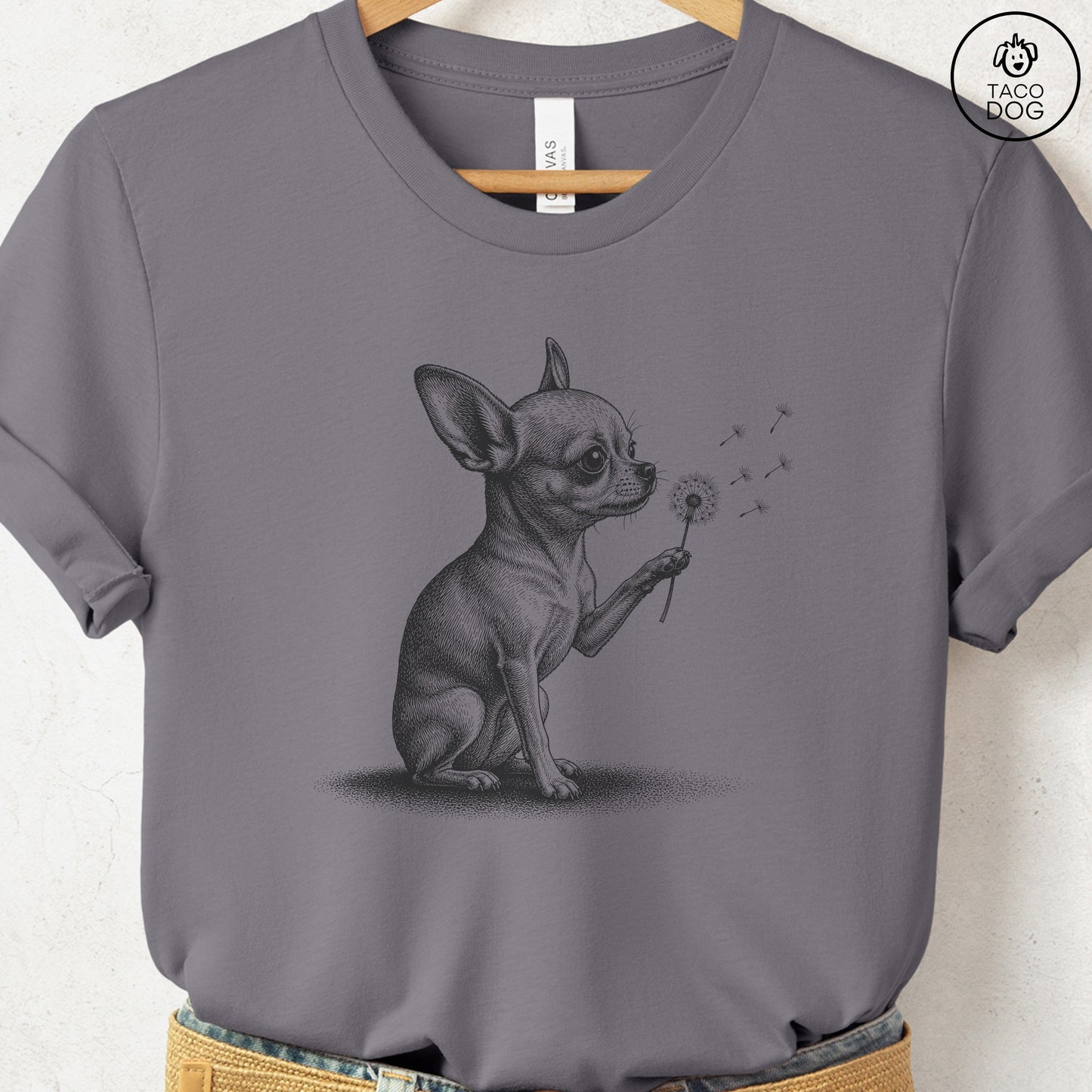 Chihuahua Dandelion T-Shirt