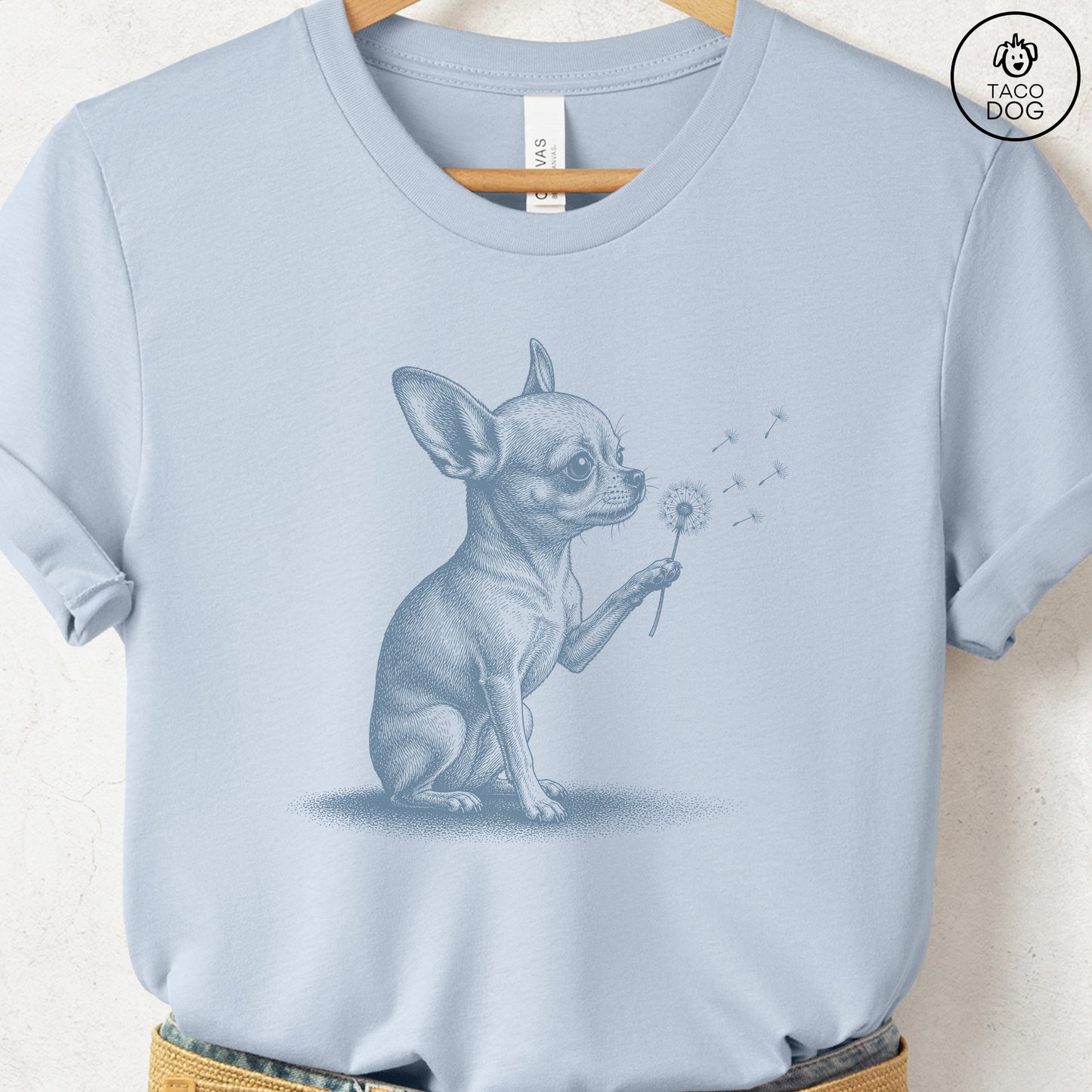 Chihuahua Dandelion T-Shirt