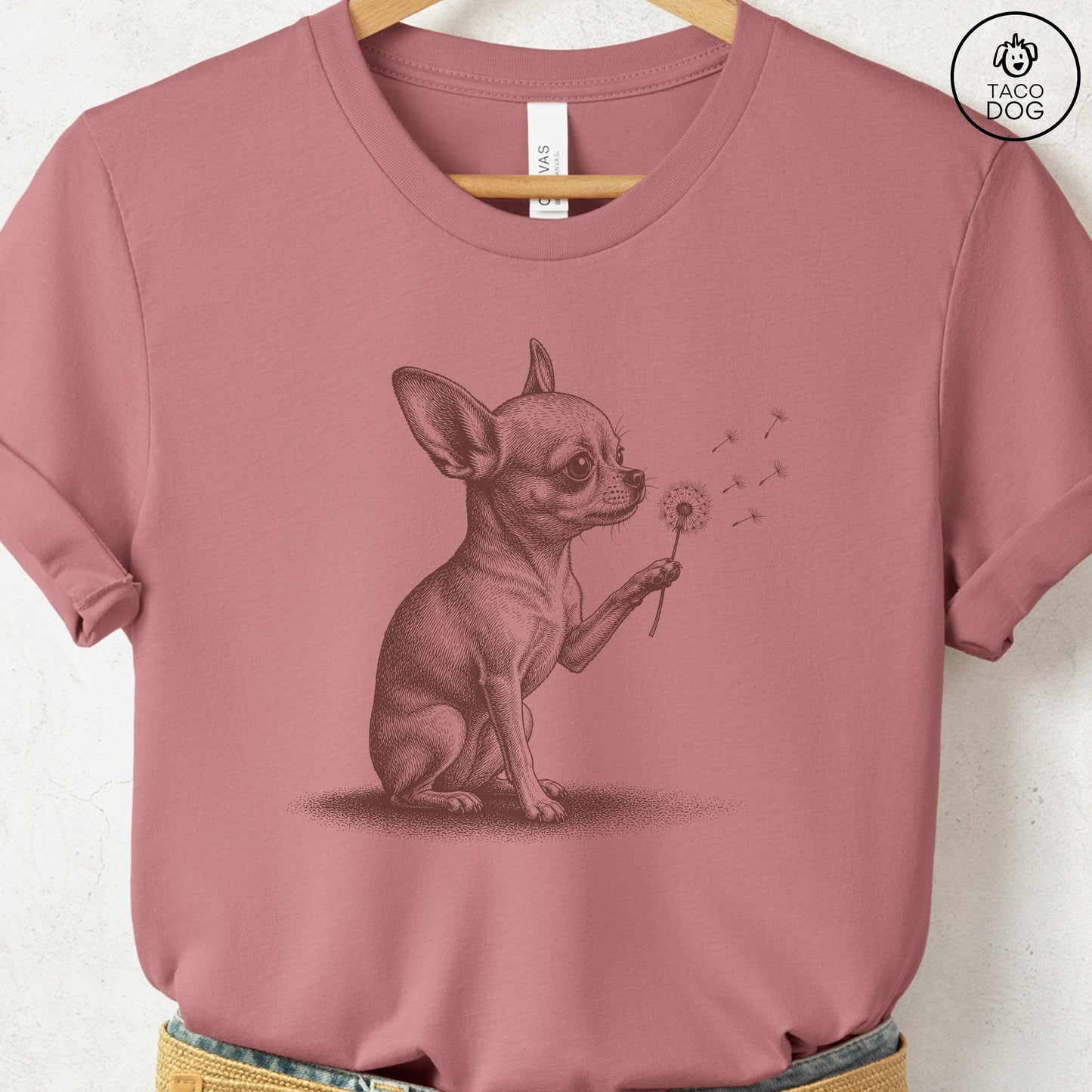 Chihuahua Dandelion T-Shirt