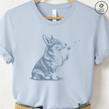 Corgi Dandelion T-Shirt