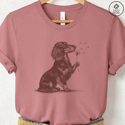 Dachshund Dandelion T-Shirt