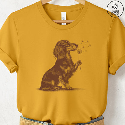 Dachshund Dandelion T-Shirt