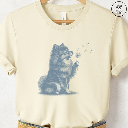 Pomeranian Dandelion T-Shirt