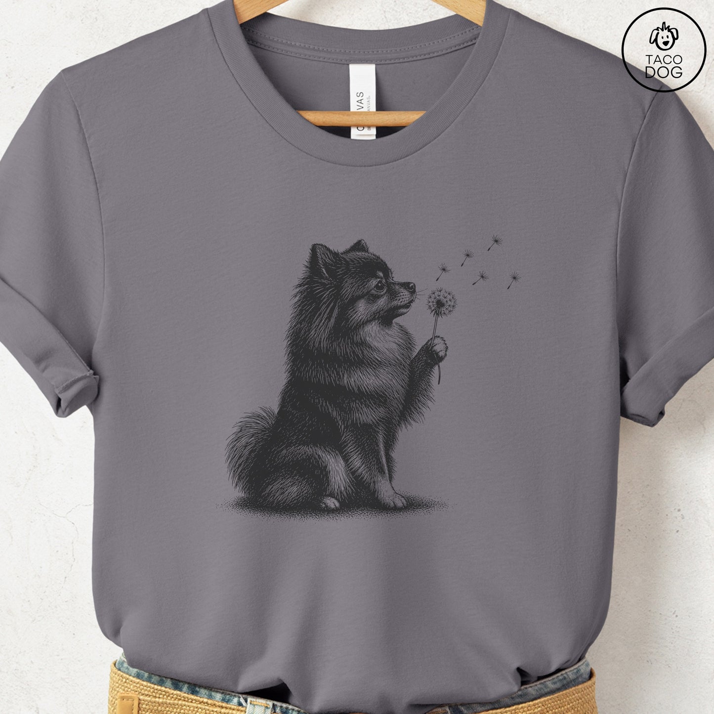 Pomeranian Dandelion T-Shirt
