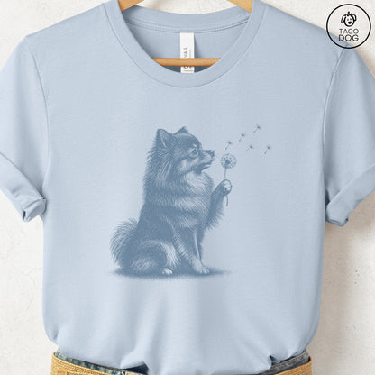 Pomeranian Dandelion T-Shirt