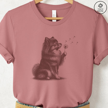 Pomeranian Dandelion T-Shirt