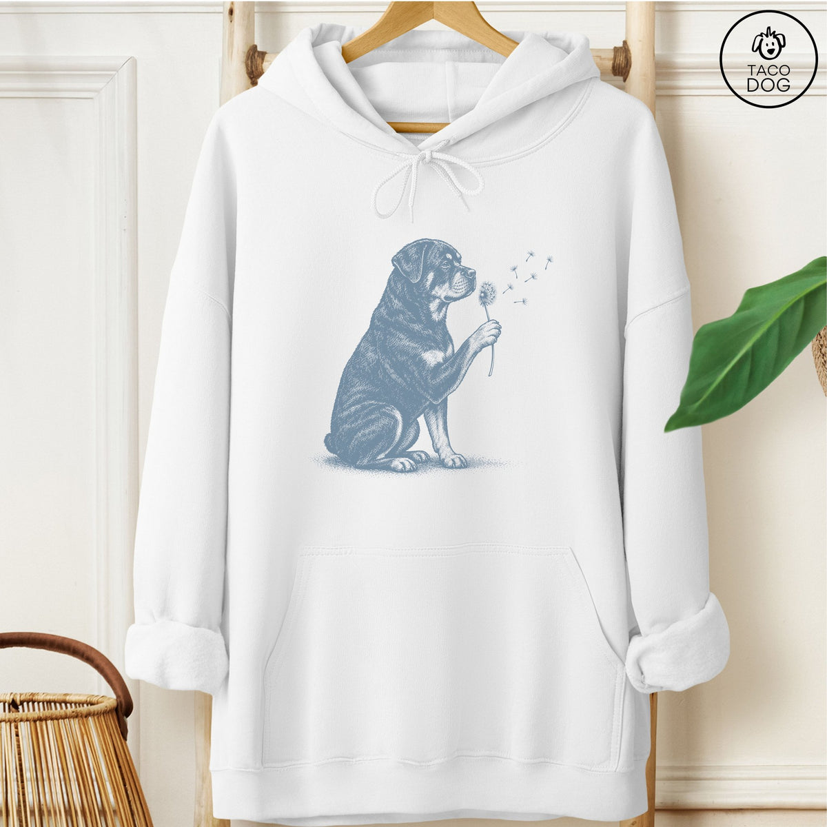 Rottweiler Dandelion Hoodie