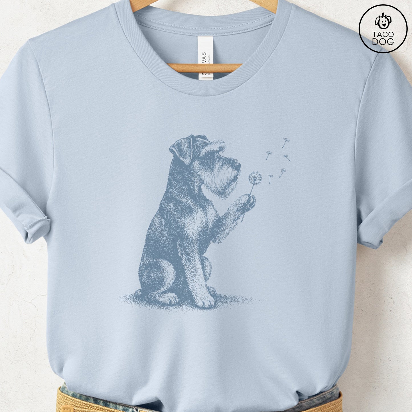 Schnauzer Dandelion T-Shirt