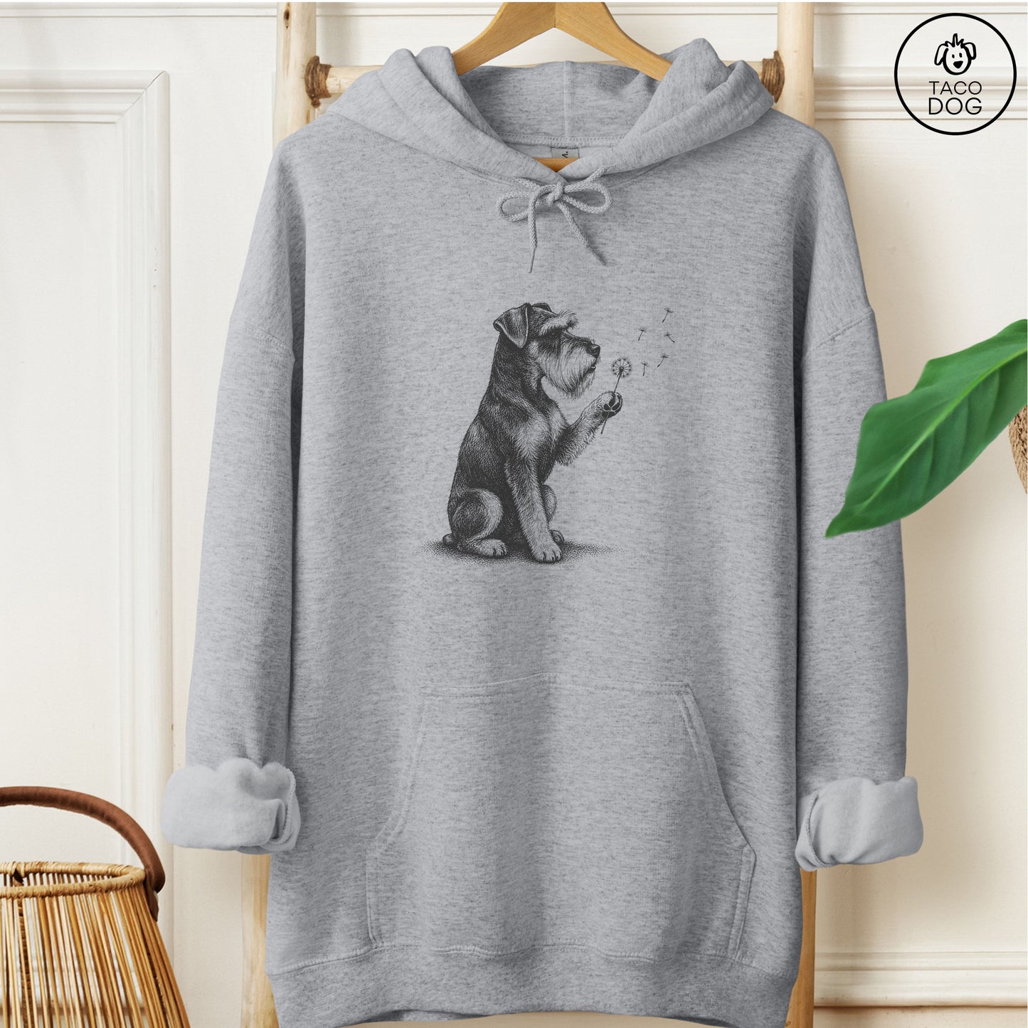 Schnauzer Dandelion Hoodie