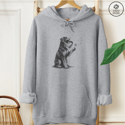 Schnauzer Dandelion Hoodie