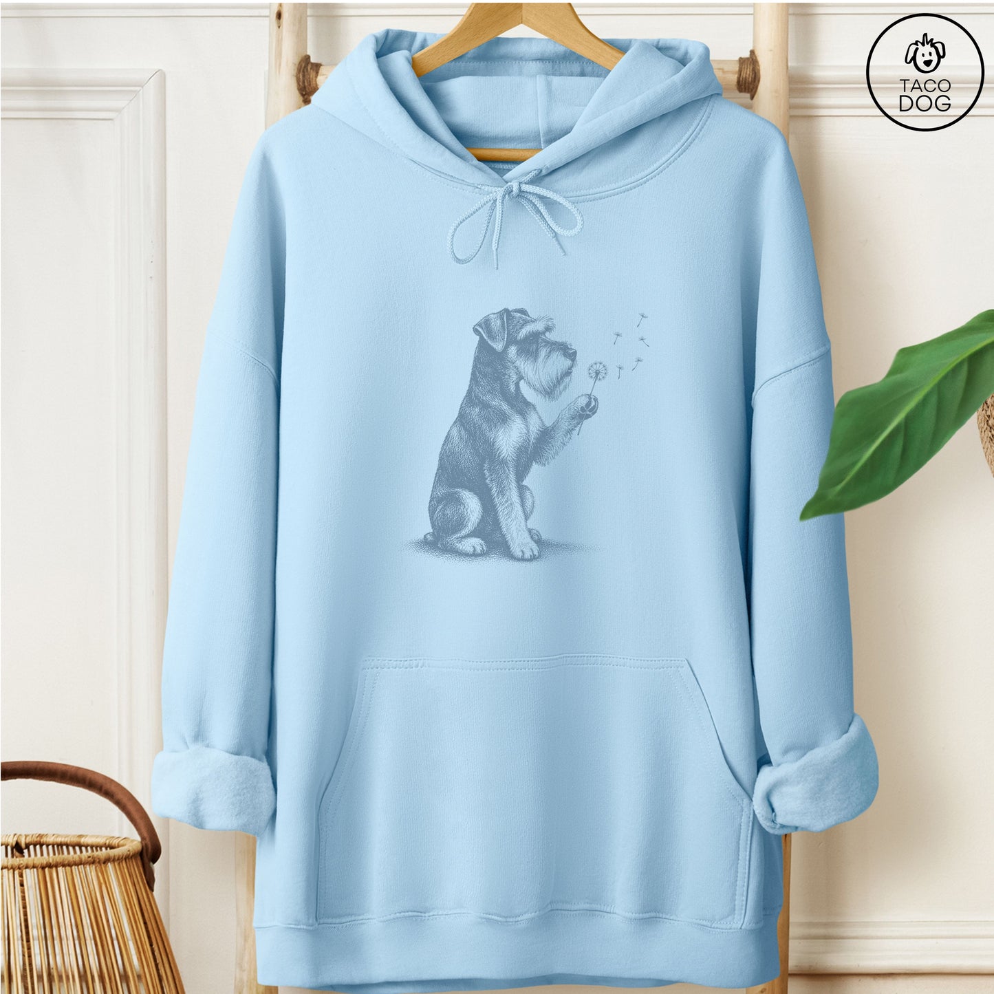 Schnauzer Dandelion Hoodie