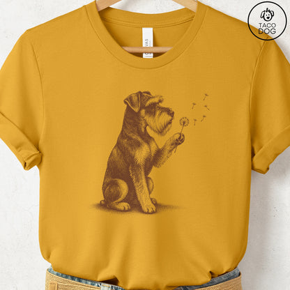 Schnauzer Dandelion T-Shirt