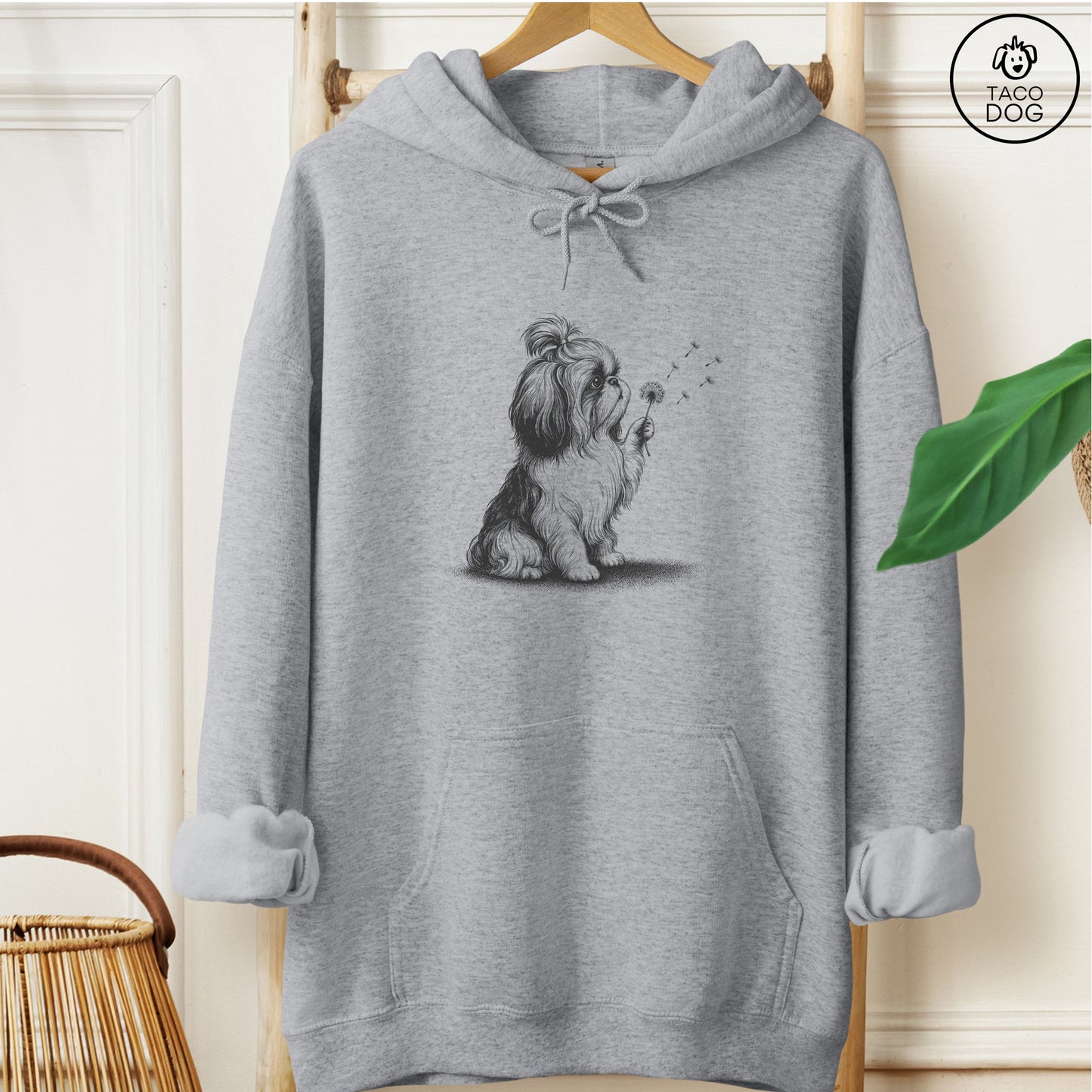 Shih Tzu Dandelion Hoodie