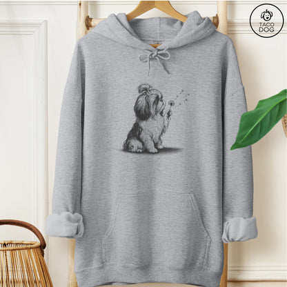 Shih Tzu Dandelion Hoodie