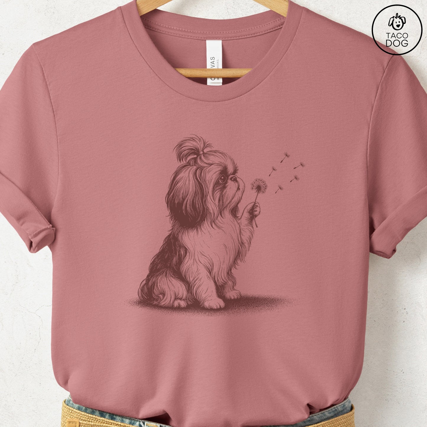 Shih Tzu Dandelion T-Shirt