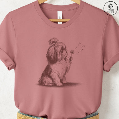 Shih Tzu Dandelion T-Shirt