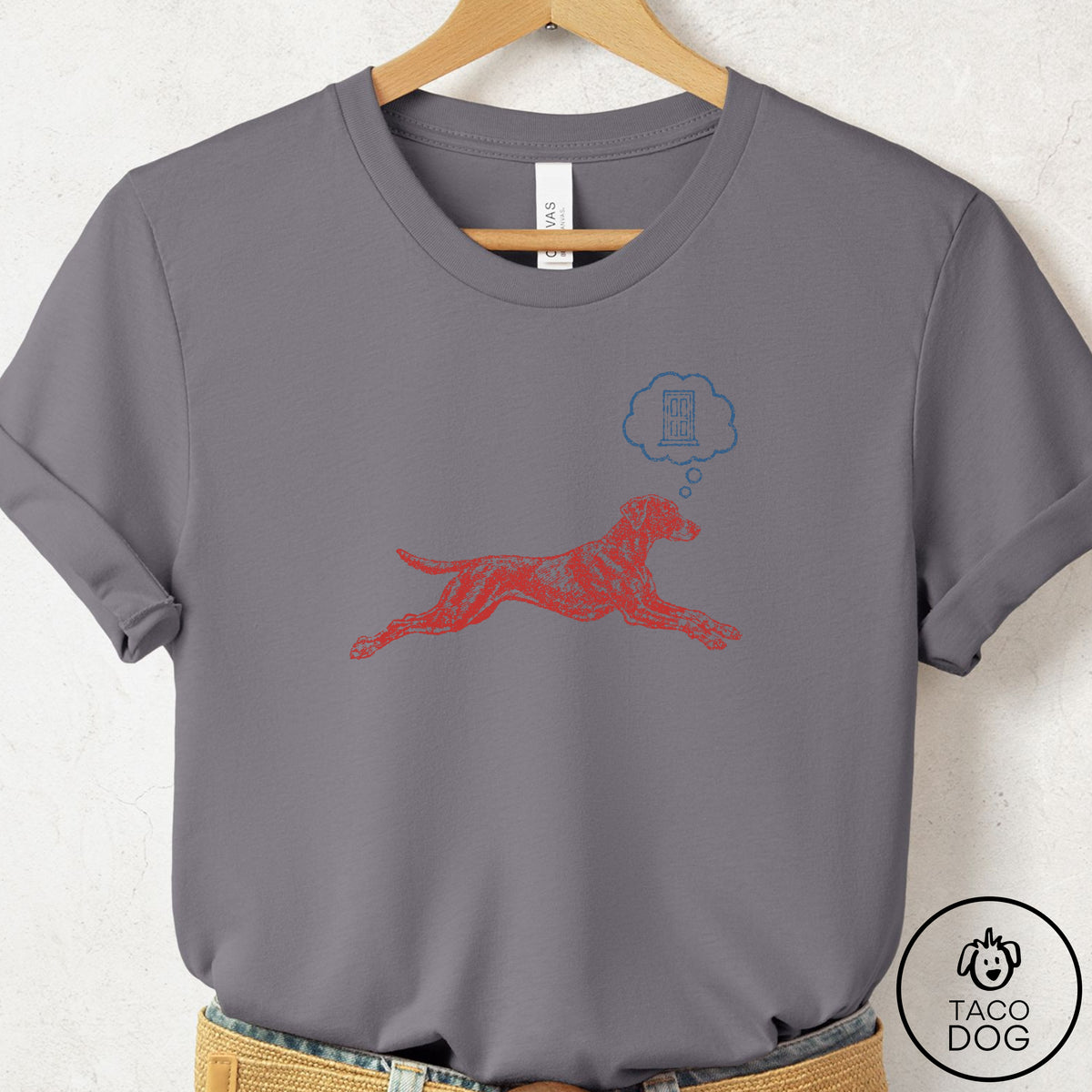 Doberman Daydream T-Shirt Storm Taco-Dog