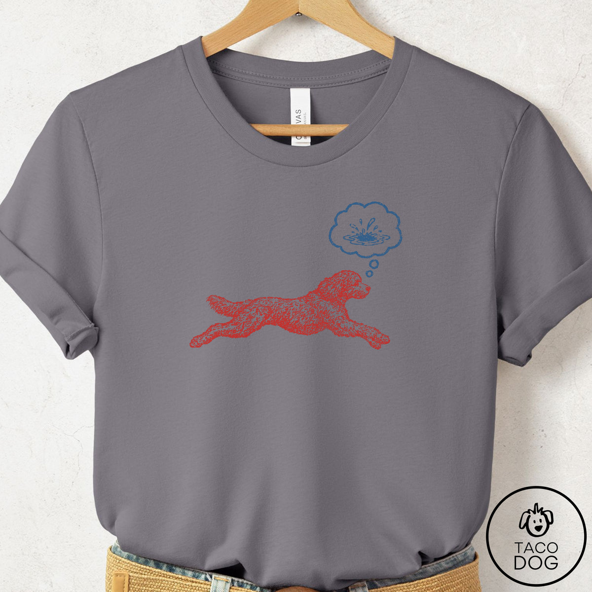 Doodle Daydream T-Shirt Storm Taco-Dog