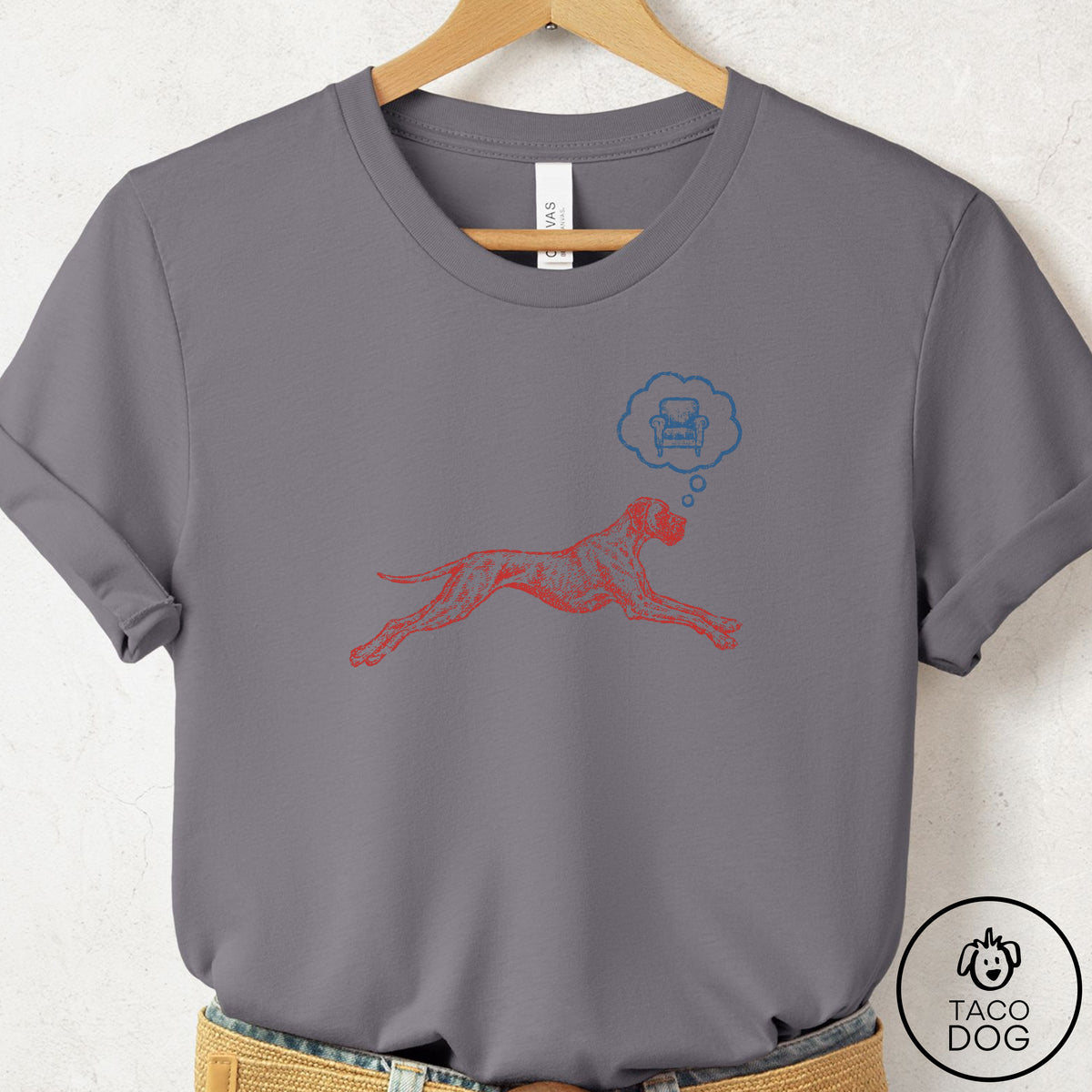 Great Dane Daydream T-Shirt Storm Taco-Dog
