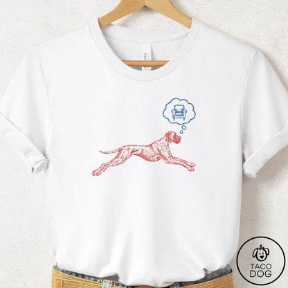 Great Dane Daydream T-Shirt White Taco-Dog