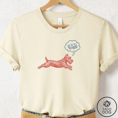 Scottie Daydream T-Shirt Natural Taco-Dog