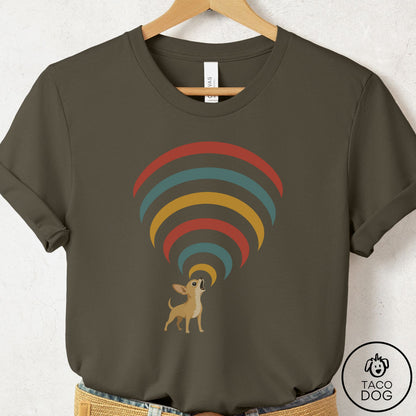 Chihuahua Decibel T-Shirt Army Taco-Dog