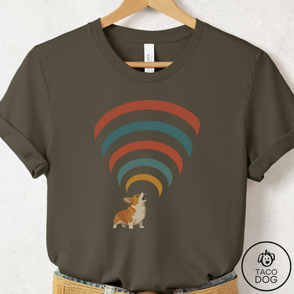 Corgi Decibel T-Shirt Army Taco-Dog