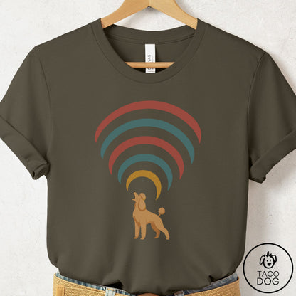 Poodle Decibel T-Shirt Army Taco-Dog