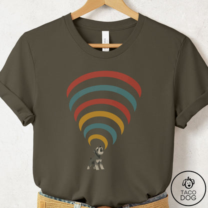 Schnauzer Decibel T-Shirt Army Taco-Dog
