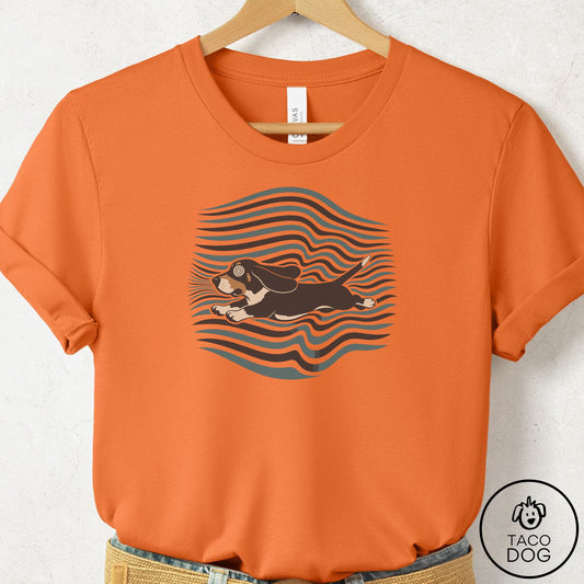 Basset Hound Disturbance T-Shirt