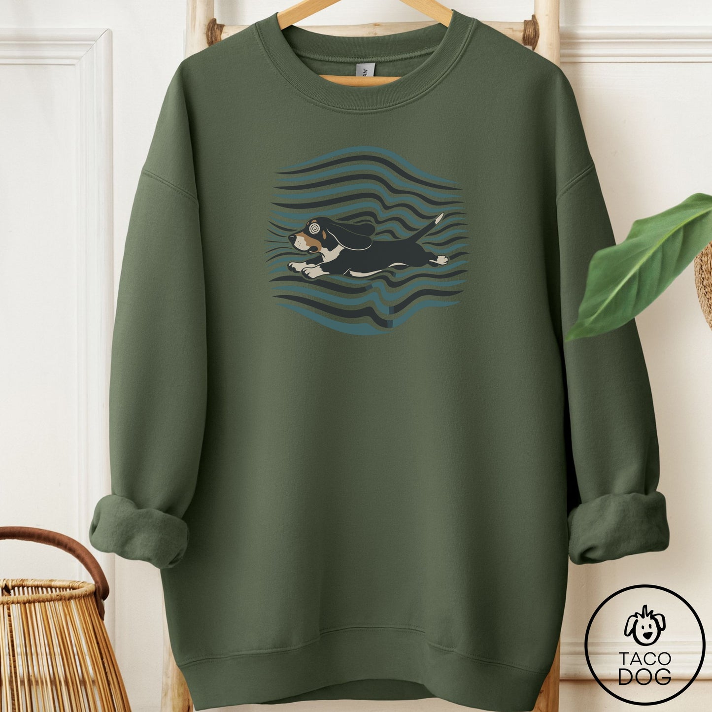 Basset Hound Disturbance Sweatshirt
