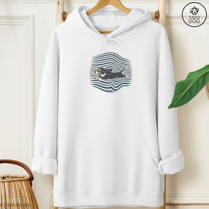 Basset Hound Disturbance Hoodie